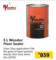 Builders Warehouse Woodoc Floor Sealer-5L offer