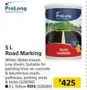 Builders Warehouse ProLong 5L Road Marking offer