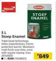 Builders Warehouse Plascon 5L Stoep Enamel offer