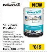 Builders Warehouse Powerseal 5L 2 Pack Polyfloor offer