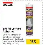 Builders Warehouse Soudal 310ml Cornice Adhesive offer