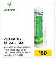 Builders Warehouse Den Braven 280ml DIY Silicone 1001 offer