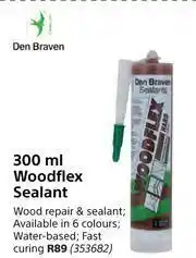 Builders Warehouse Den Braven 300ml Woodflex Sealant offer