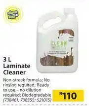Builders Warehouse Clean Day 3L Laminate Cleaner offer