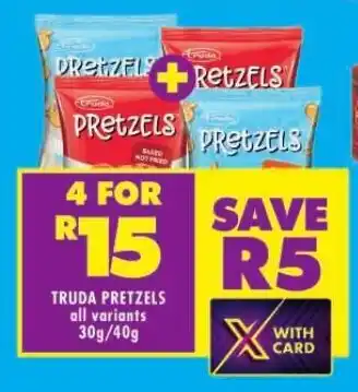Shoprite TRUDA PRETZELS offer