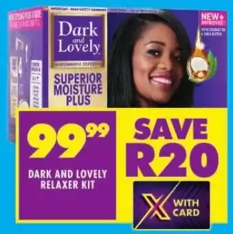 Shoprite DARK AND LOVELY RELAXER KIT offer