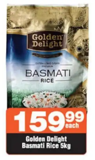 Check Star Golden Delight Basmati Rice 5kg offer