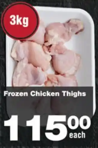 Check Star Frozen Chicken Thighs offer