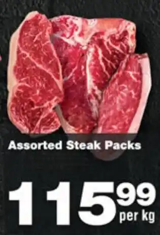 Check Star Assorted Steak Packs offer