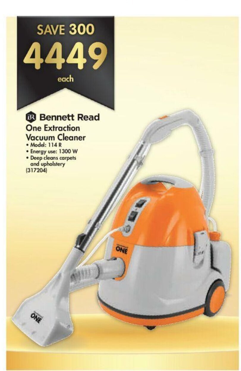 Read One Extraction Vacuum Cleaner offer at Makro