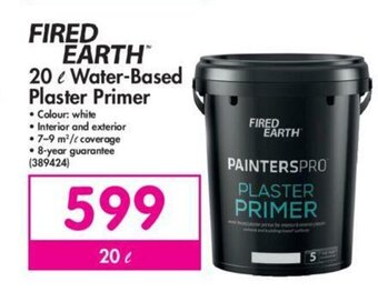 Makro Fired Earth 20L Water-Based Plaster Primer offer