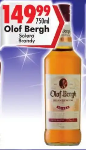 Prestons Olof Bergh Solera Brandy offer