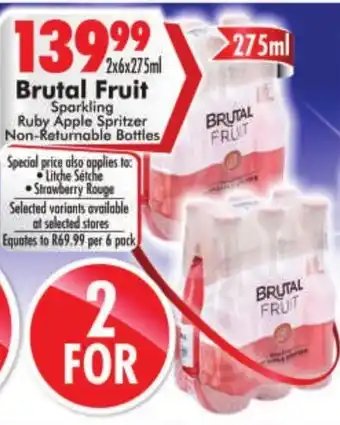 Prestons Brutal Fruit Sparkling offer