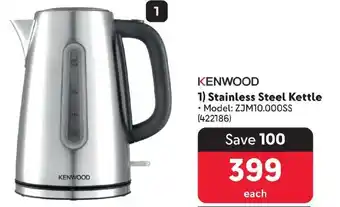 Makro KENWOOD Stainless Steel Kettle offer