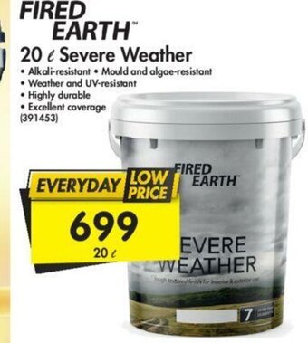Fired Earth 20L Severe Weather