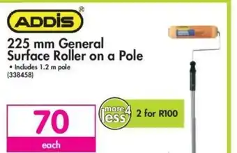 Makro Addis 225mm General Surface Roller on a Pole offer