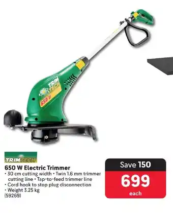 Makro TRIMTECH 650 W Electric Trimmer offer