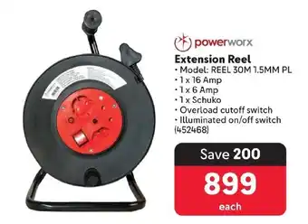 powerworx Extension Reel