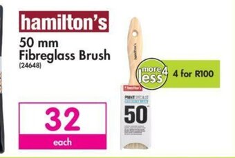 Makro Hamilton's 50mm Fibreglass Brush offer