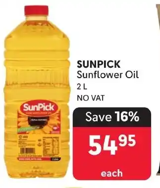Makro SUNPICK Sunflower Oil offer