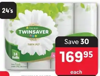 Makro TWINSAVER 2-Ply Toilet Paper offer