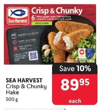 Makro SEA HARVEST Crisp & Chunky Hake 500 g offer