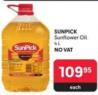 Makro Sunpick - sunflower oil offer