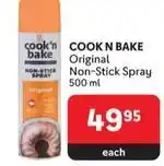 Makro Cook n bake - original non-stick spray offer