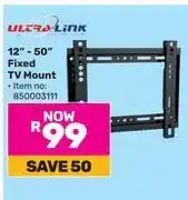 Game Ultra-Link 12-50 Fixed TV Mount offer