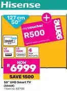 Game Hisense 50(127cm) UHD Smart TV 50A6K offer