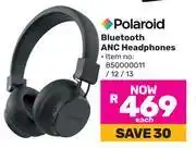 Game Polaroid Bluetooth ANC Headphones-Each offer