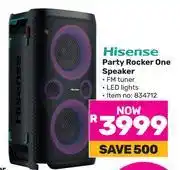 Game Hisense Party Rocker One Speaker offer