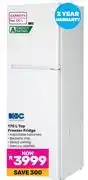 Game KIC 170Ltr Top Freezer Fridge offer