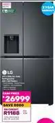 Game LG 611Ltr Side-By-Side Refrigerator GC-L257SQSL offer