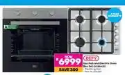 Game Defy Gas Hob And Electric Oven Box Set DCB843E offer