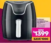 Game Logik 7.2Ltr Digital Air Fryer RSH-080596 1 offer