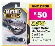 Game Zuru Single Metal Machines Die Cast Car-For Any 2 offer