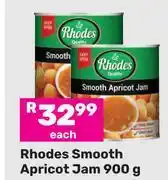 Game Rhodes Smooth Apricot Jam-900g Each offer