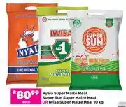 Game Nyala Super Maize Meal, Super Sun Super Maize Meal Or Iwisa Super Maize Meal-10kg Each offer