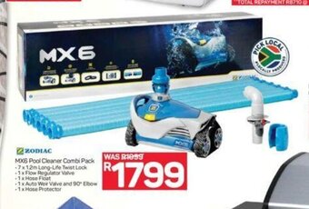 Pick n Pay Zodiac MX6 Pool Cleaner Combi Pack offer
