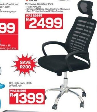 Pick n Pay Brio High Back Mesh Office Chair offer