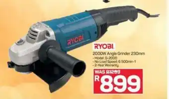 Pick n Pay RYOBI 2000W Angle Grinder 230mm offer