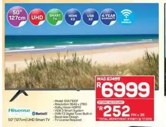 Pick n Pay Hisense 50" UHD Smart TV offer