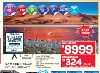 Pick n Pay Samsung - 55" UHD Smart TV offer