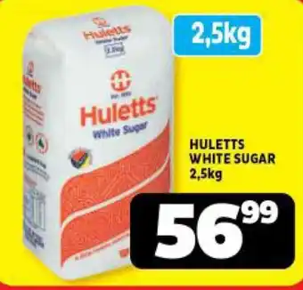 Usave HULETTS WHITE SUGAR 2,5kg offer