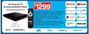 Pick n Pay 4K Android TV Streaming Media Player offer