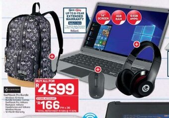 Connex Swiftbook Pro Bundle