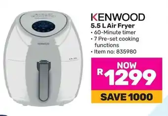 Game KENWOOD 5.5 L Air Fryer offer