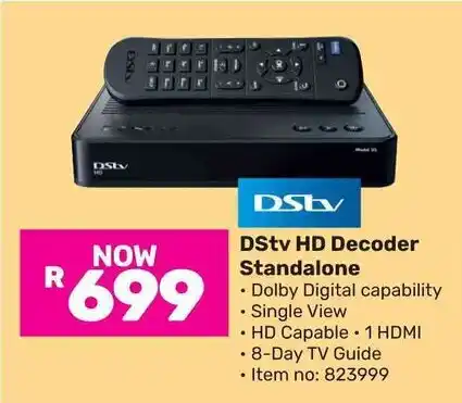 DStv HD Decoder Standalone offer at Game