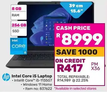 Game hp Intel Core i5 Laptop offer